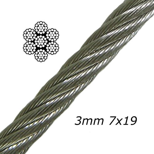 3mm 7x19 Wire Rope