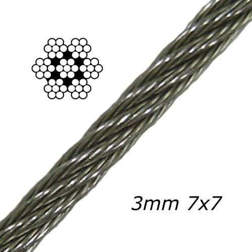 3mm 7x7 Wire Rope