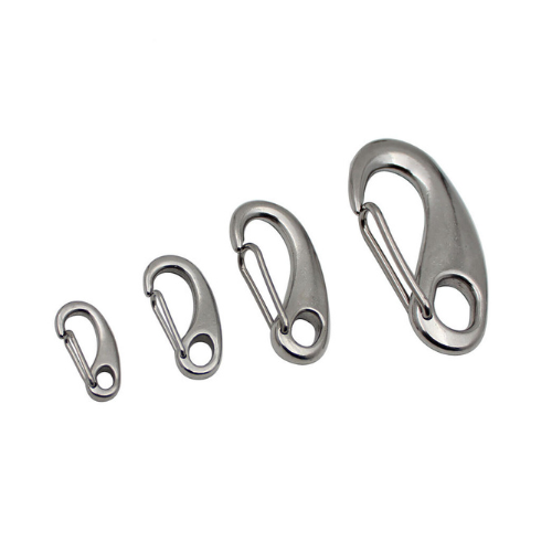 Stainless Steel Egg Shape Spring Snap Hook