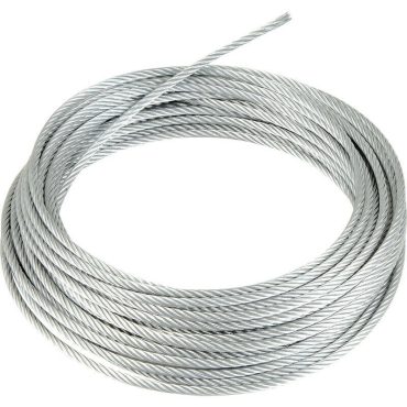 Galvanised wire rope