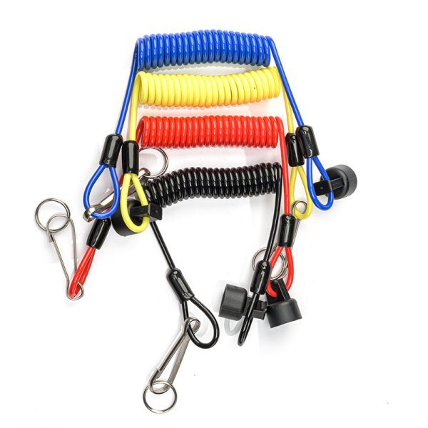 Lightweight Safety Coils lanyard