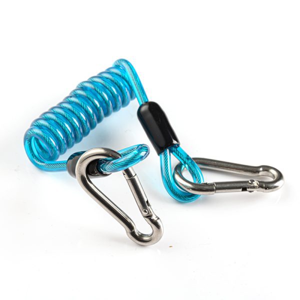 Lightweight Safety Coils lanyard