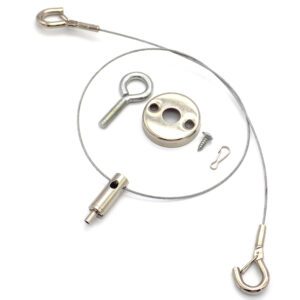 Stainless Steel Wire Rope for Hanging Heavy Frame Picture Photo Mirror Artwork Pendant and exhibit